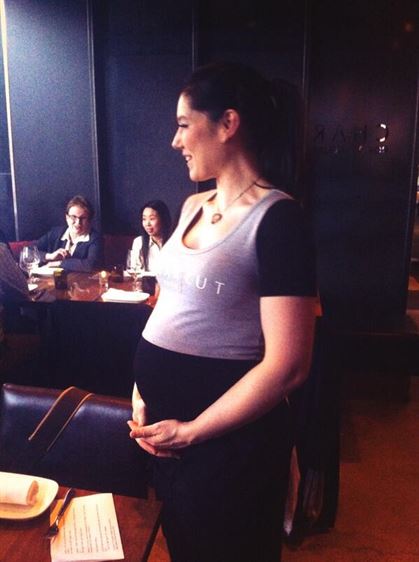 The gorgeous Connie + 1 is introducing our next course at @CHARCUT #bigtasteyyc http://t.co/QYEZ5WBtg0